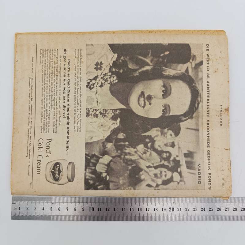 Vintage Fyn Goud magazine 15 July 1961 issue
