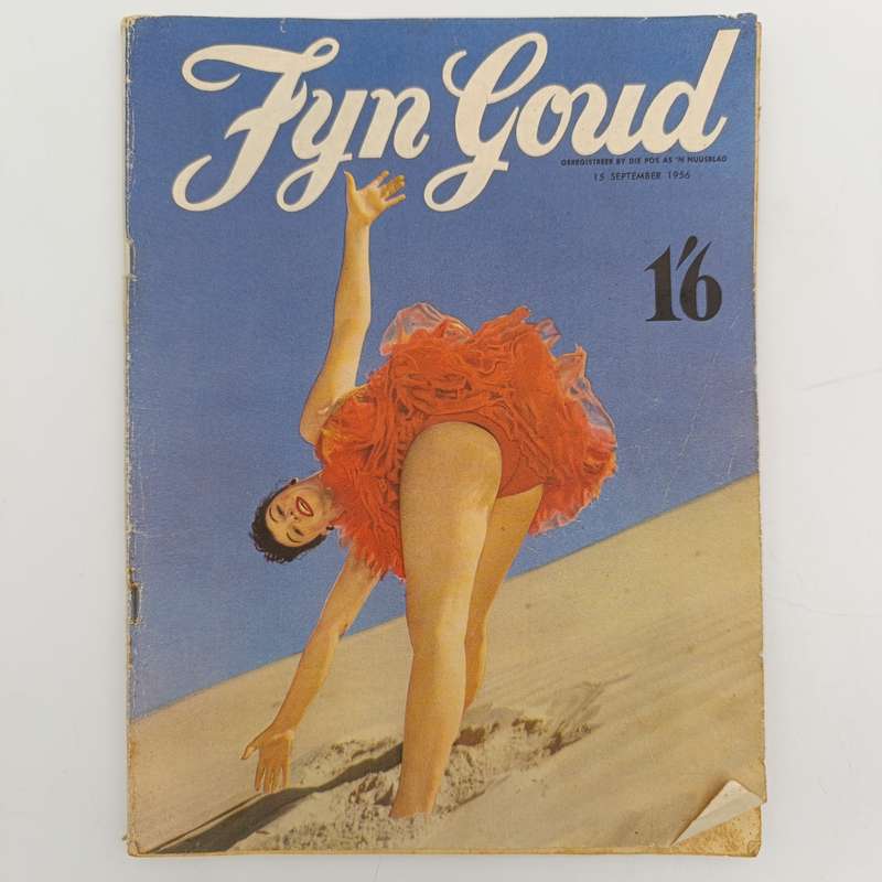 Vintage Fyn Goud magazines 15 September 1956 issue