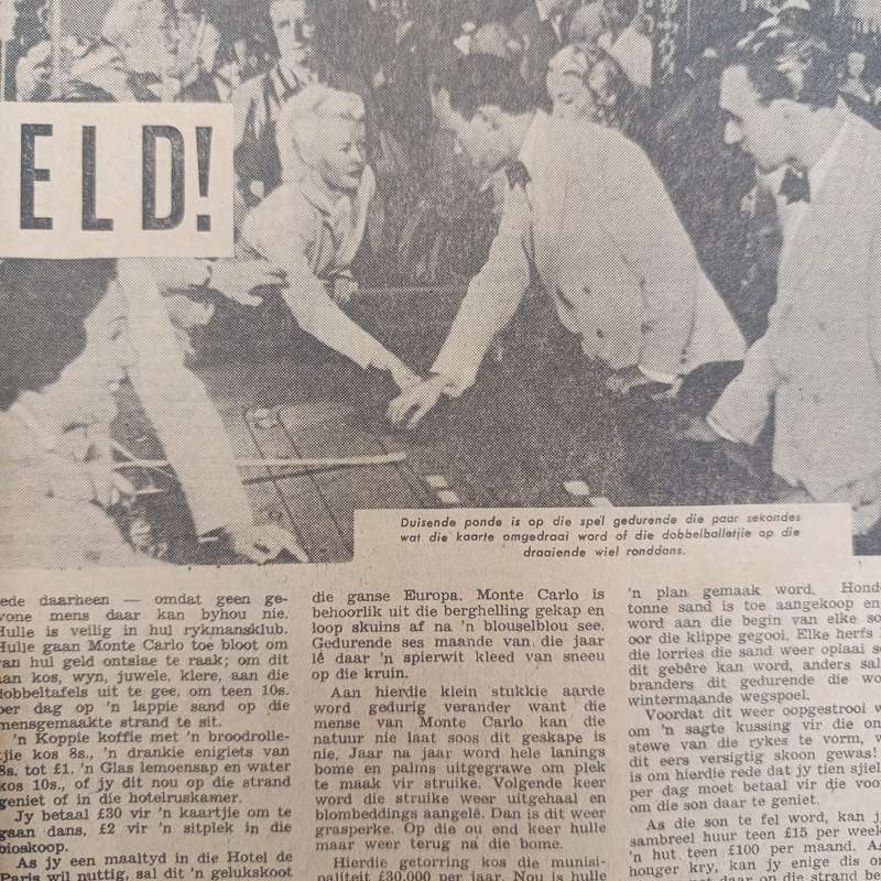 Vintage Fyn Goud magazine 15 August 1960 issue