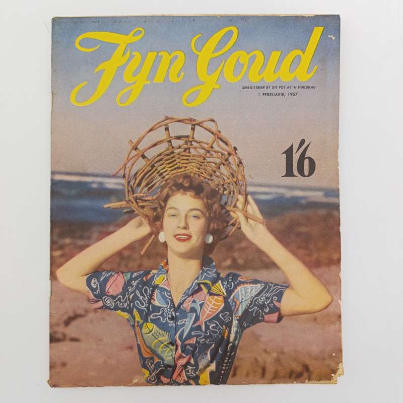 Vintage Fyn Goud magazine 1 February 1957 issue
