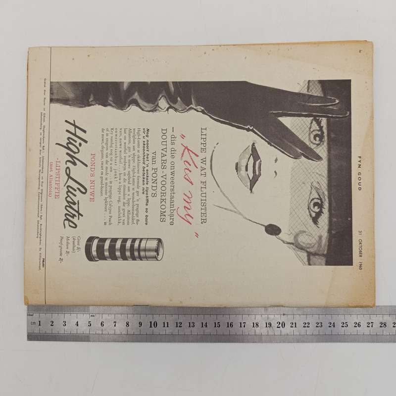 Vintage Fyn Goud magazine 31 October 1960 issue