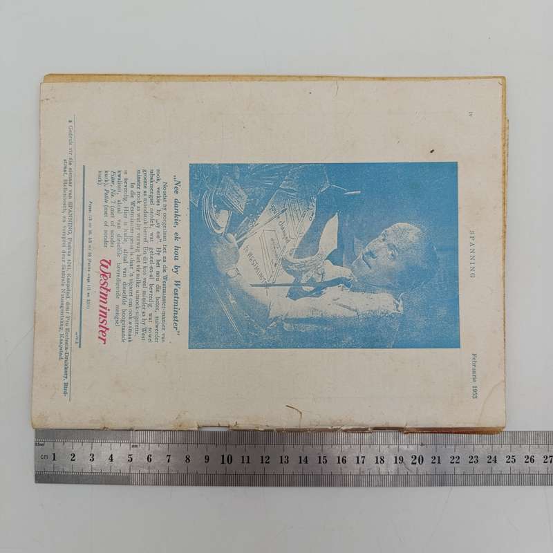 Vintage Spanning magazine February 1953 issue