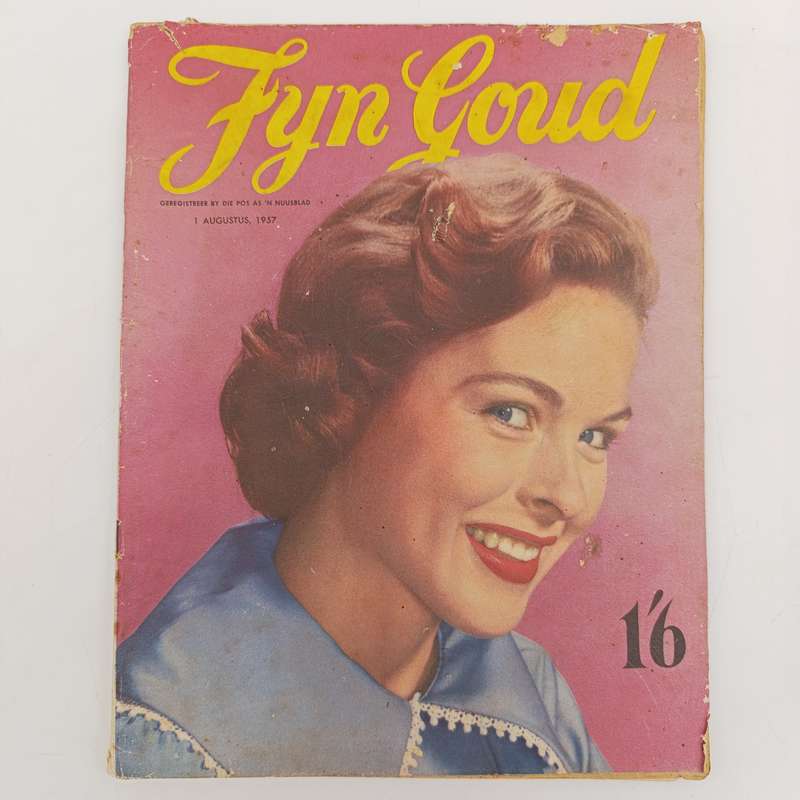 Vintage Fyn Goud magazine 1 August 1957 issue
