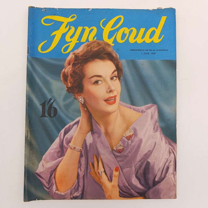 Vintage Fyn Goud magazine 1 July 1957 issue