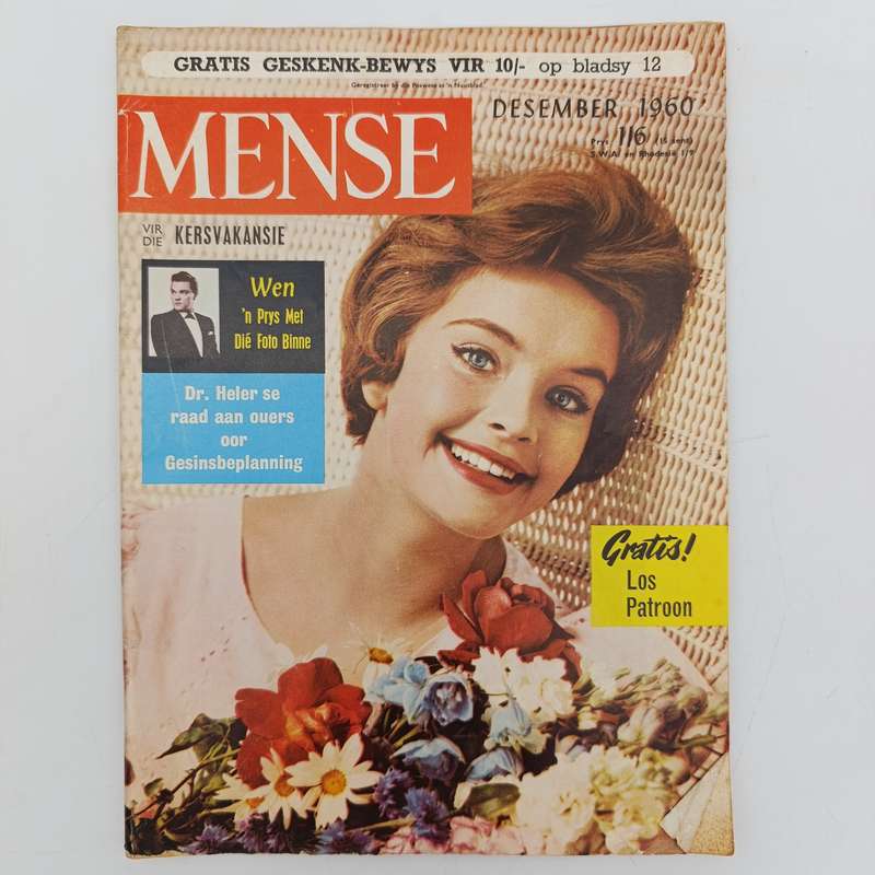 Vintage Mense magazine December 1960 issue