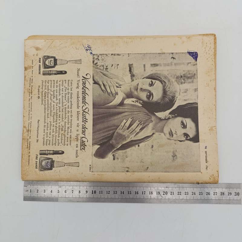 Vintage Keur en Fyn Goud Magazine - 8 September 1961 issue