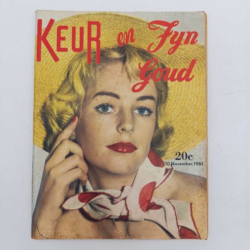 Vintage Keur en Fyn Goud magazine - 10 November 1961 issue