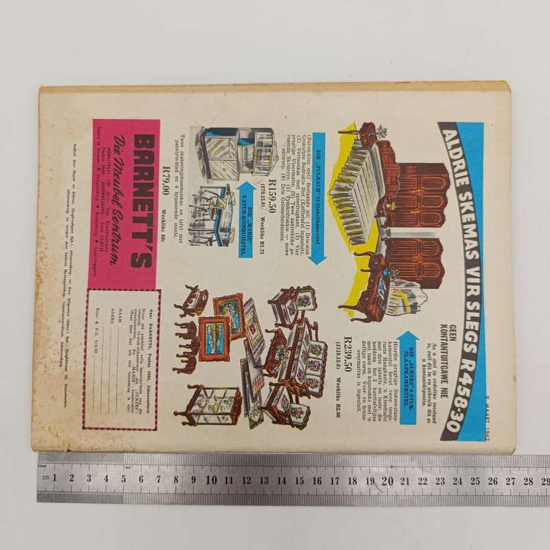 Vintage Keur en Fyn Goud magazine - 9 March 1962 issue