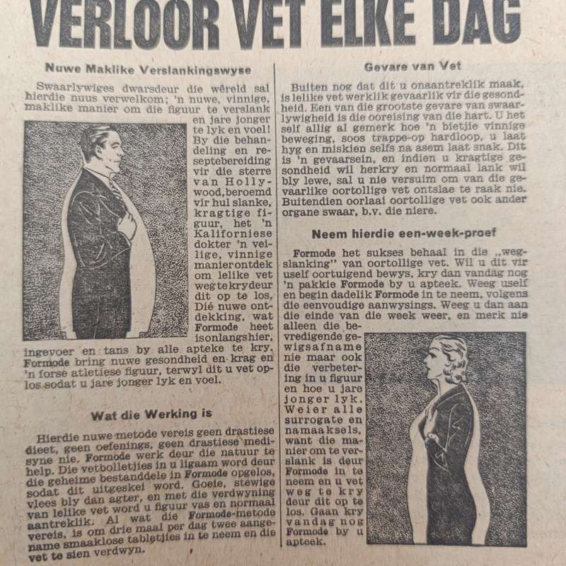 Vintage Keur magazine - 31 January 1961