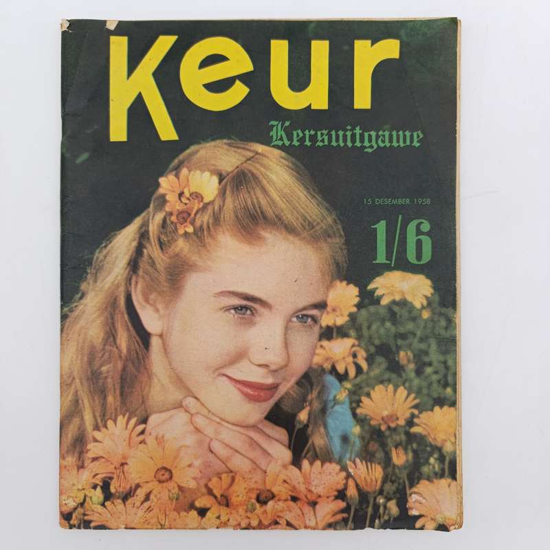 Vintage Keur magazine - 15 December 1958 issue