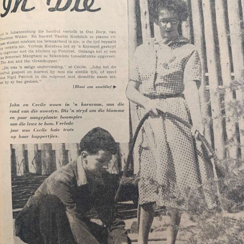 Vintage Keur magazine - 15 October 1955 issue