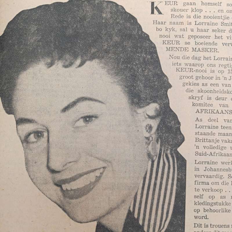 Vintage Keur magazine - 15 October 1955 issue