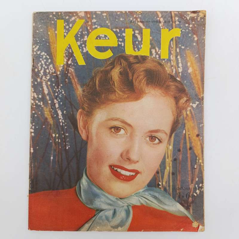 Vintage Keur magazine - 15 October 1955 issue