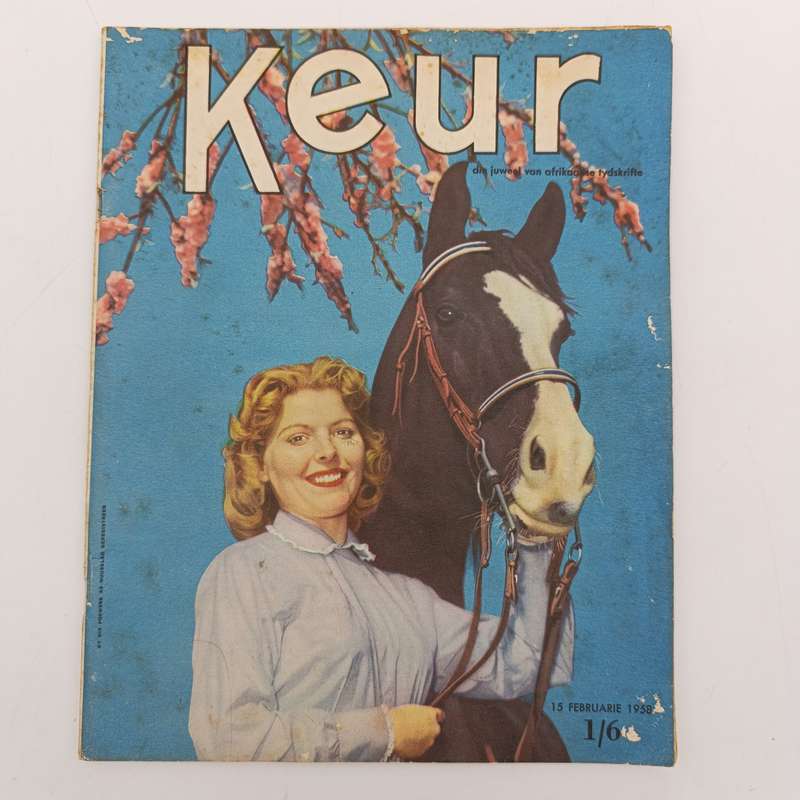 Vintage Keur magazine - 15 February 1958