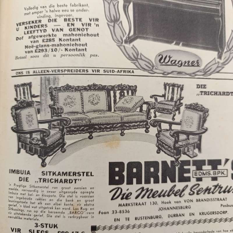 Vintage Keur magazine - 15 February 1958
