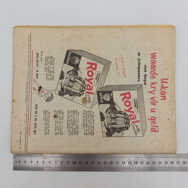 Vintage Keur magazine - 15 February 1958