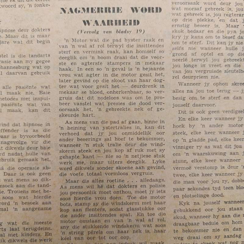 Vintage Keur Magazine - 1 March 1956 issue