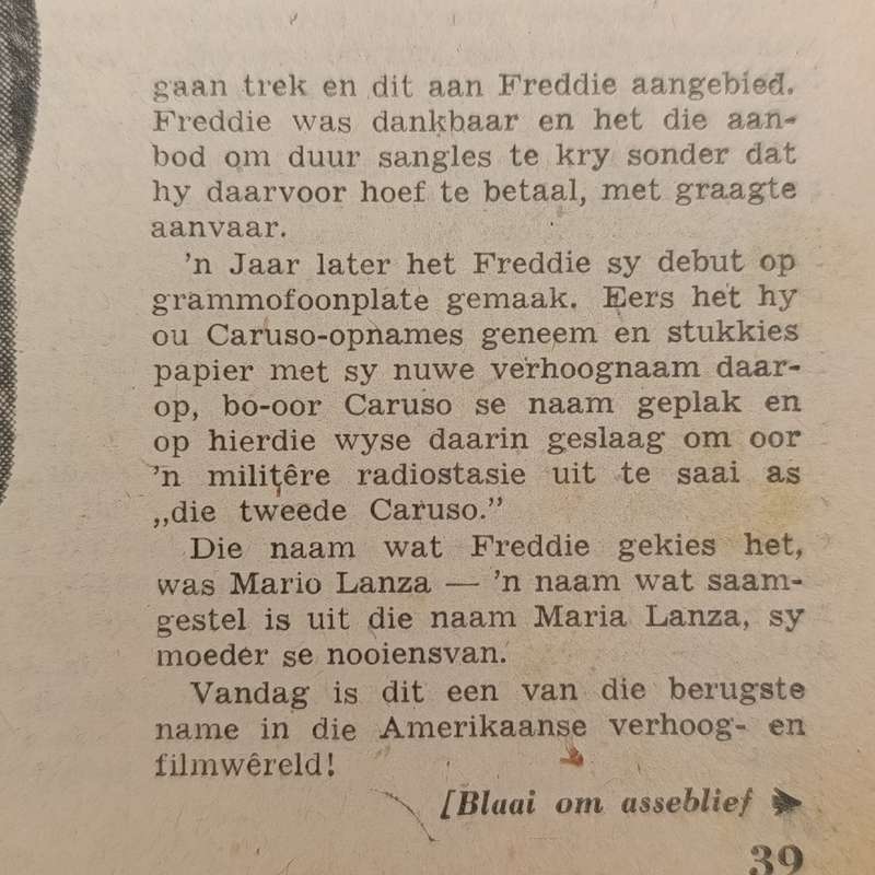 Vintage Keur magazine - 15 March 1956 issue