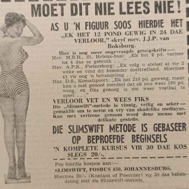 Vintage Keur magazine - 15 March 1956 issue
