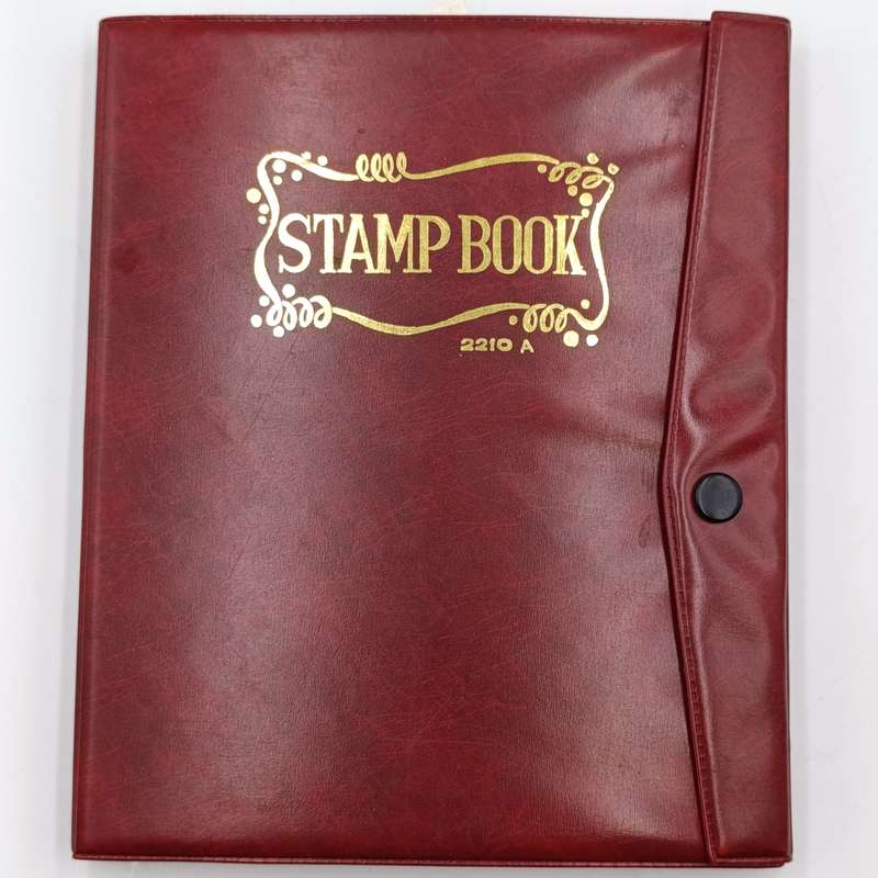 18 Page stamp world album with about 440 mint stamps - unchecked