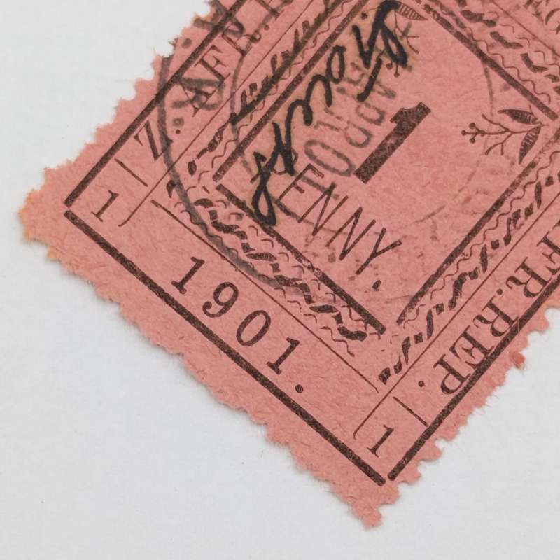 ZAR Pietersburg perforated 1 Penny type 2 stamp cancelled - SACC 26-cancelled Pietersburg