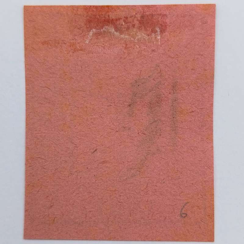 1901 ZAR Pietersburg type 3 imperforated 1 Penny stamp used at Nylstroom - SACC 6