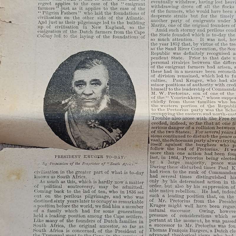 Boer War Illustrated War Special newspaper 10 January 1900 No.8 Vol.1