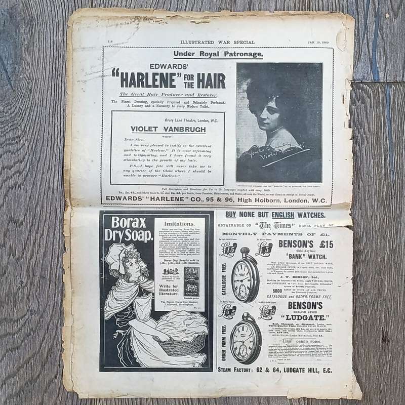 Boer War Illustrated War Special newspaper 10 January 1900 No.8 Vol.1