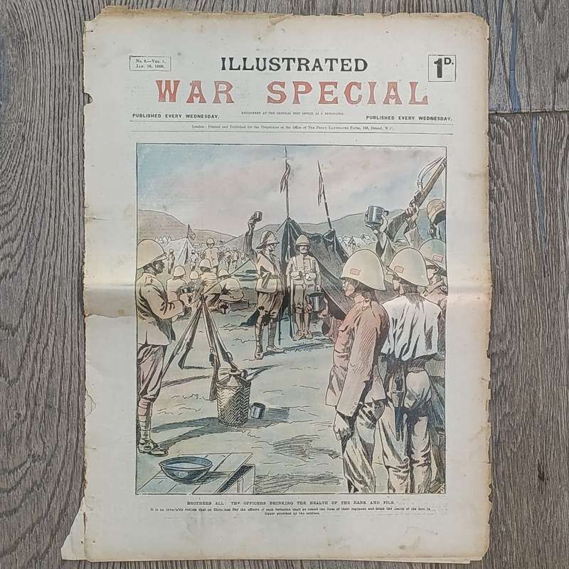 Boer War Illustrated War Special newspaper 10 January 1900 No.8 Vol.1