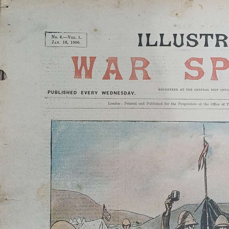 Boer War Illustrated War Special newspaper 10 January 1900 No.8 Vol.1