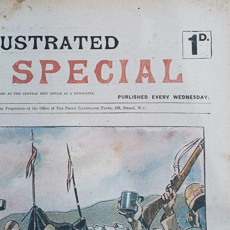 Boer War Illustrated War Special newspaper 10 January 1900 No.8 Vol.1