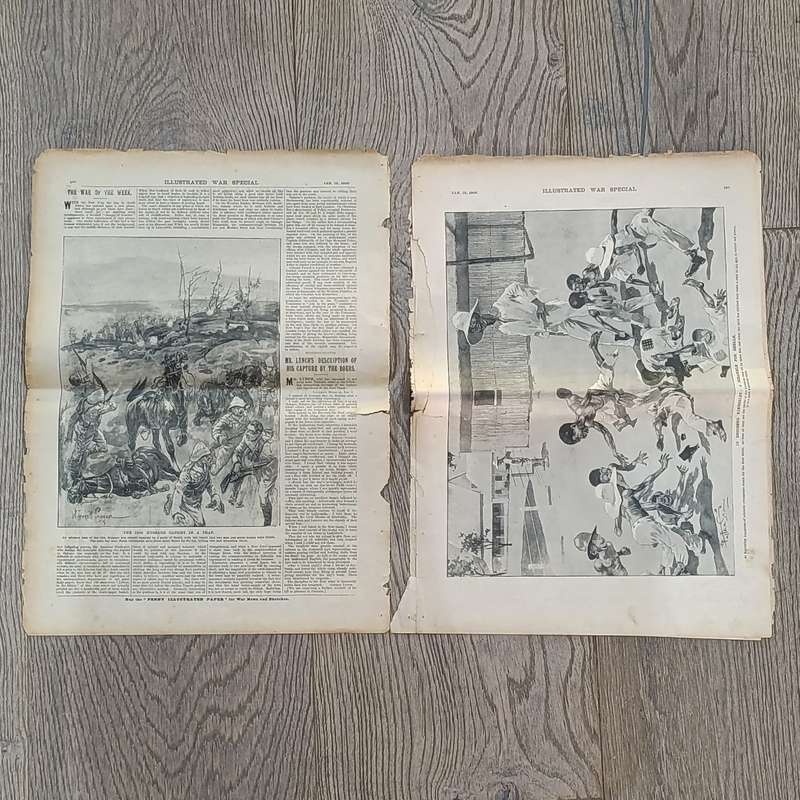 Boer War Illustrated War Special newspaper 10 January 1900 No.8 Vol.1