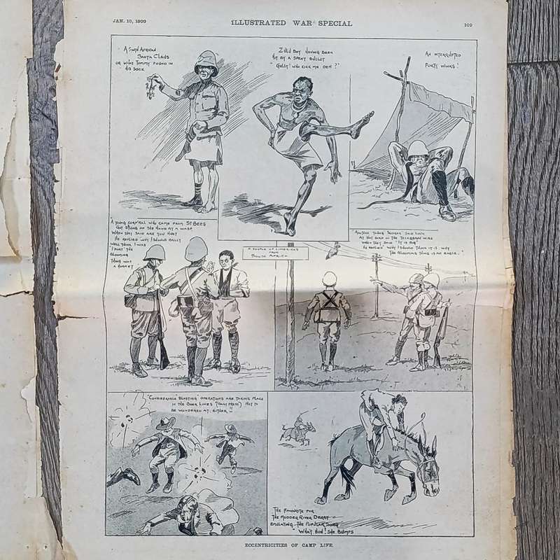 Boer War Illustrated War Special newspaper 10 January 1900 No.8 Vol.1
