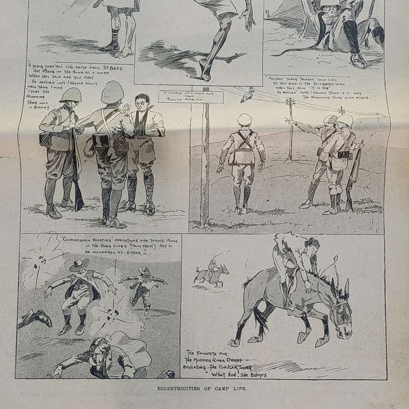 Boer War Illustrated War Special newspaper 10 January 1900 No.8 Vol.1