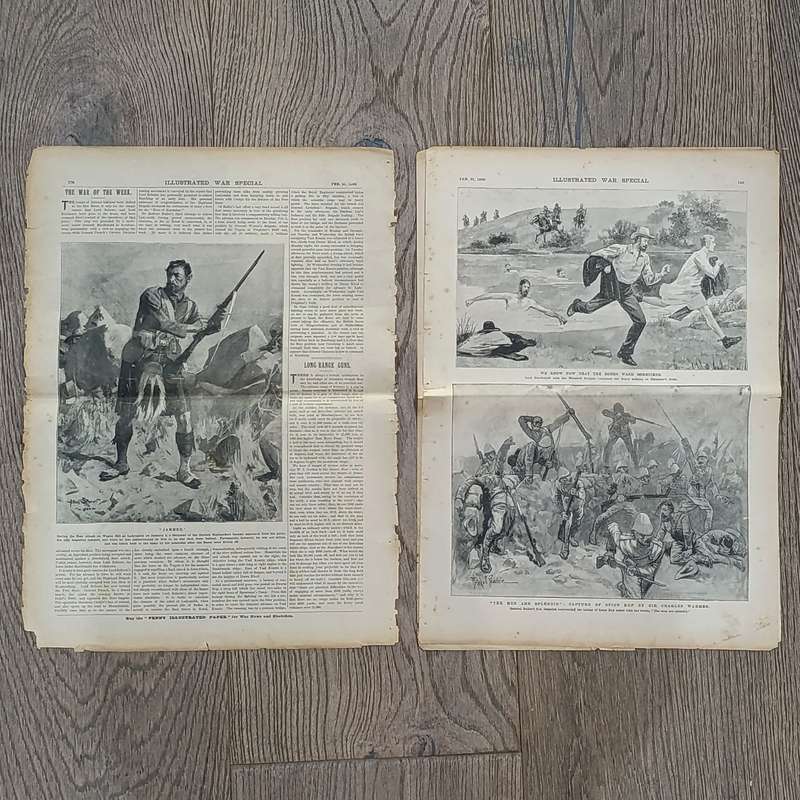 Boer War Illustrated War Special newspaper dated 21 February 1900 No.14 Vol.1