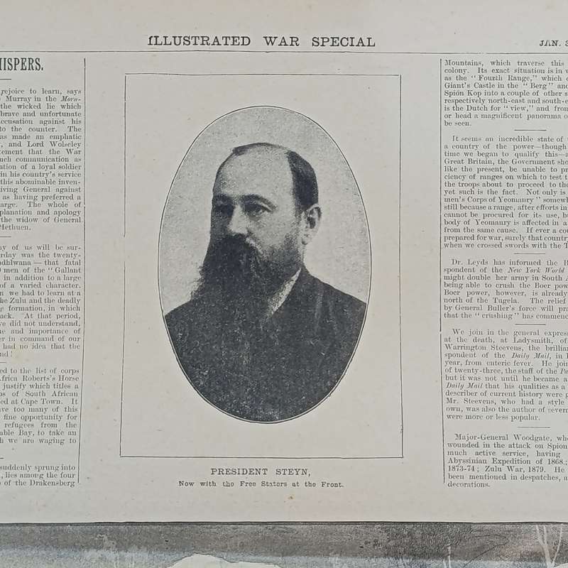 Boer War Illustrated War Special newspaper dated 21 February 1900 No.14 Vol.1