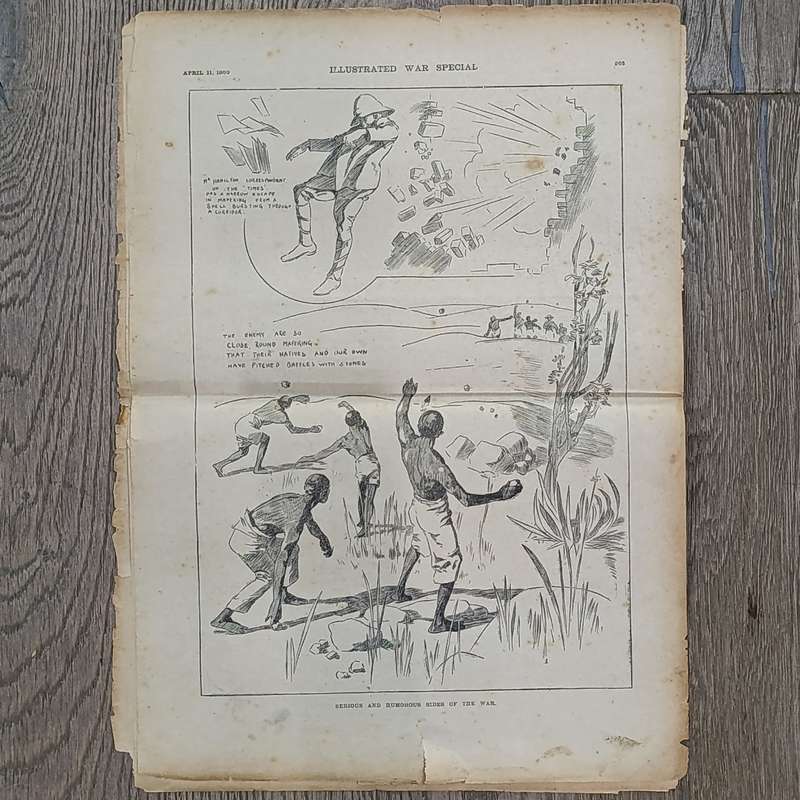 Boer War Illustrated War Special newspaper dated 21 February 1900 No.14 Vol.1