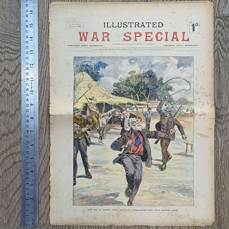 Boer War Illustrated War Special newspaper dated 11 April 1900  No.21 Vol.1