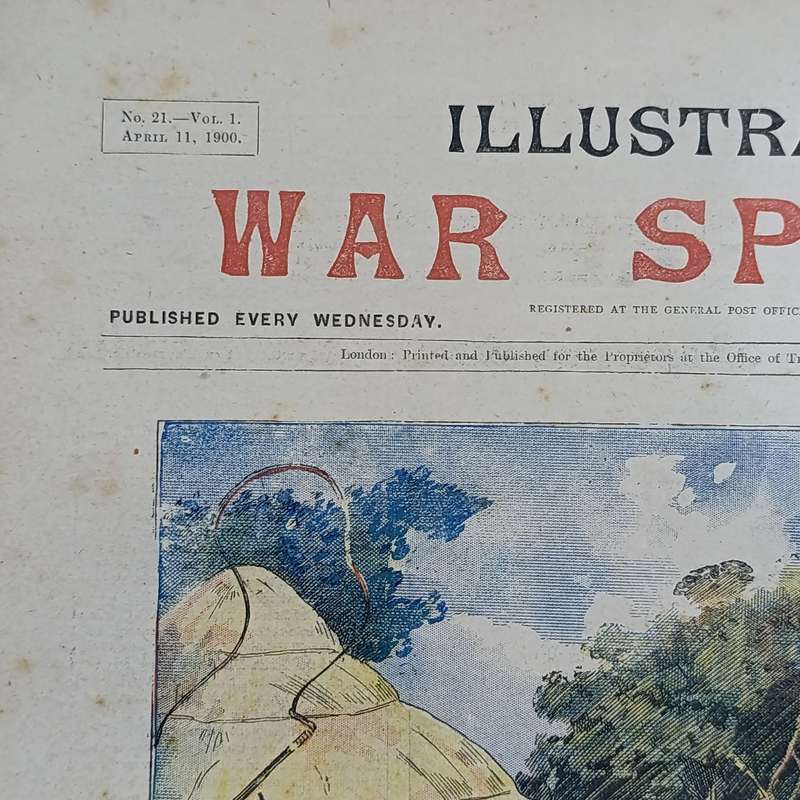 Boer War Illustrated War Special newspaper dated 11 April 1900  No.21 Vol.1