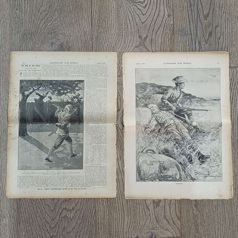 Boer War Illustrated War Special newspaper dated 11 April 1900  No.21 Vol.1