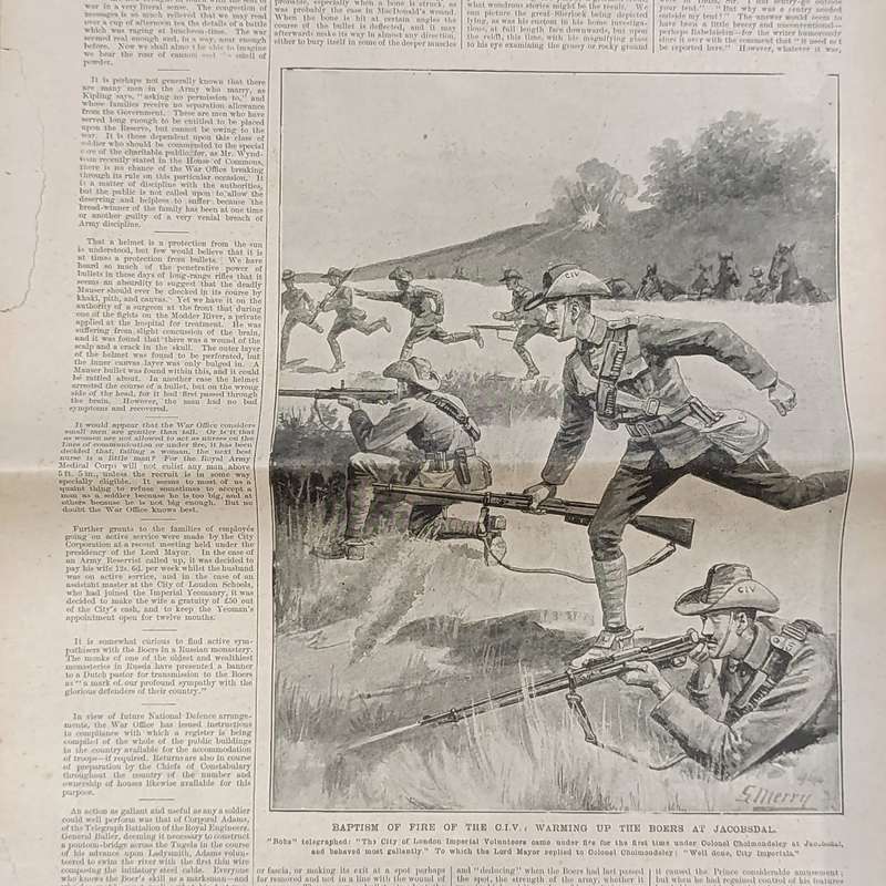 Boer War Illustrated War Special newspaper dated 7 march 1900 No.16 Vol.1