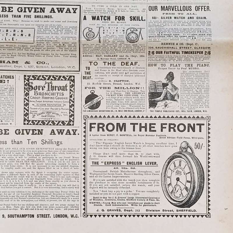 Boer War Illustrated War Special newspaper dated 7 march 1900 No.16 Vol.1