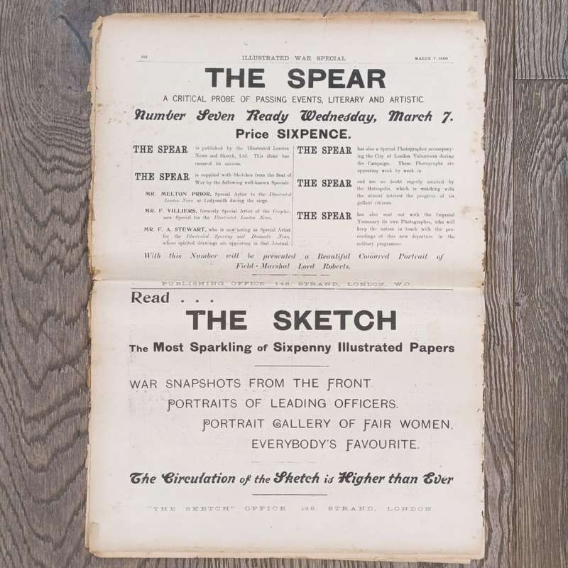 Boer War Illustrated War Special newspaper dated 7 march 1900 No.16 Vol.1