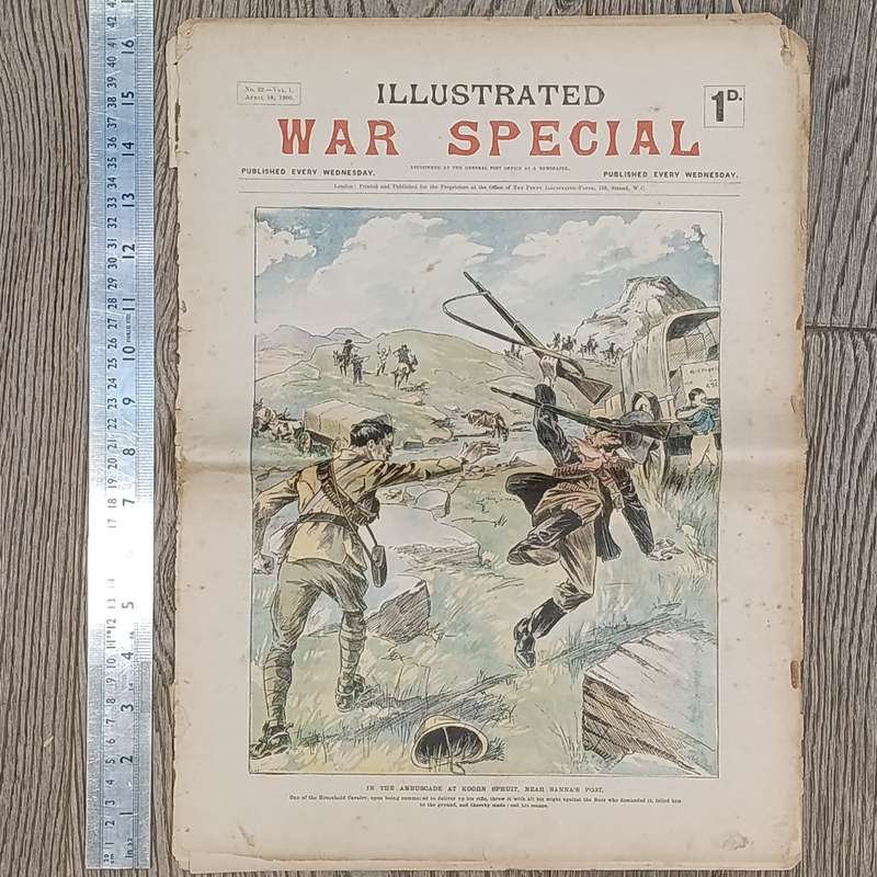 Boer War Illustrated War Special newspaper dated 18 April 1900 No. 22 Vol. 1