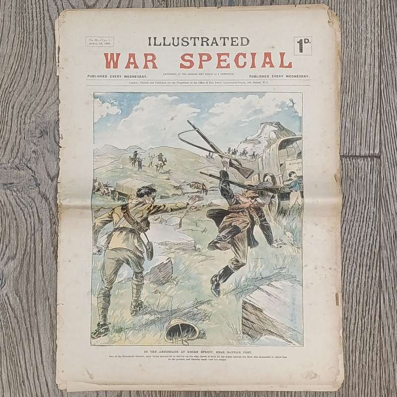 Boer War Illustrated War Special newspaper dated 18 April 1900 No. 22 Vol. 1