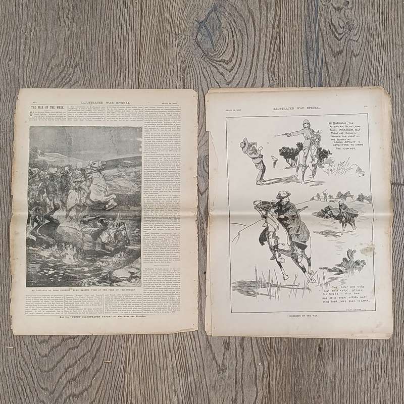 Boer War Illustrated War Special newspaper dated 18 April 1900 No. 22 Vol. 1