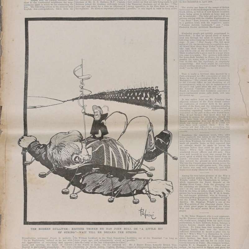 Boer War Illustrated War Special newspaper dated 18 April 1900 No. 22 Vol. 1