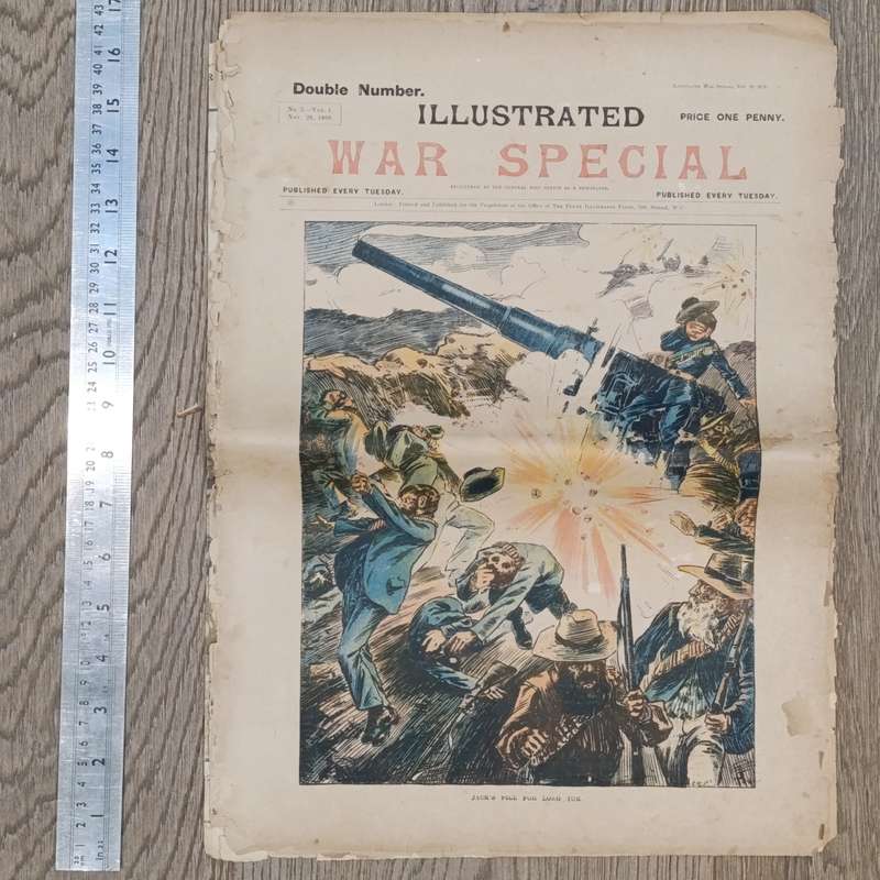 Boer War Illustrated War Special newspaper dated 28 November 1899 No.2  Vol.1