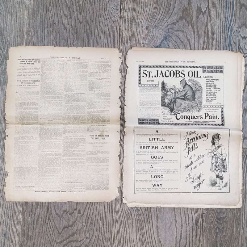 Boer War Illustrated War Special newspaper dated 28 November 1899 No.2  Vol.1