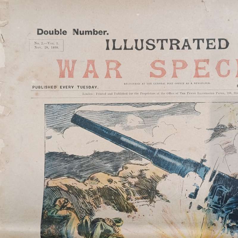 Boer War Illustrated War Special newspaper dated 28 November 1899 No.2  Vol.1